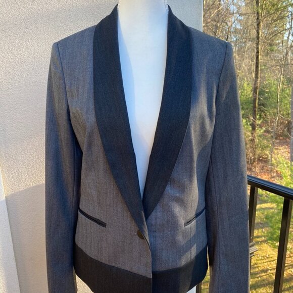 rag & bone Herringbone two tone blazer Size 6 - Picture 1 of 6